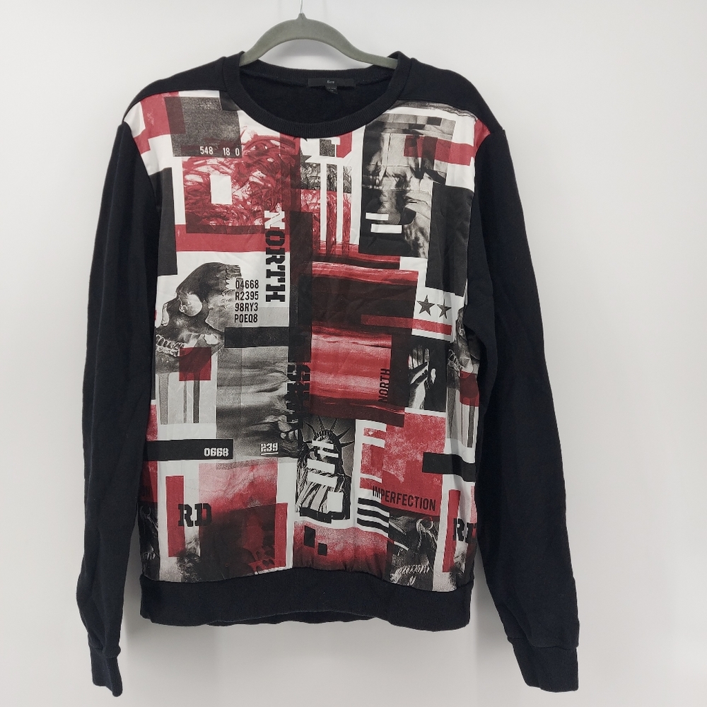 5cm Patterned Sweatshirt Size XL